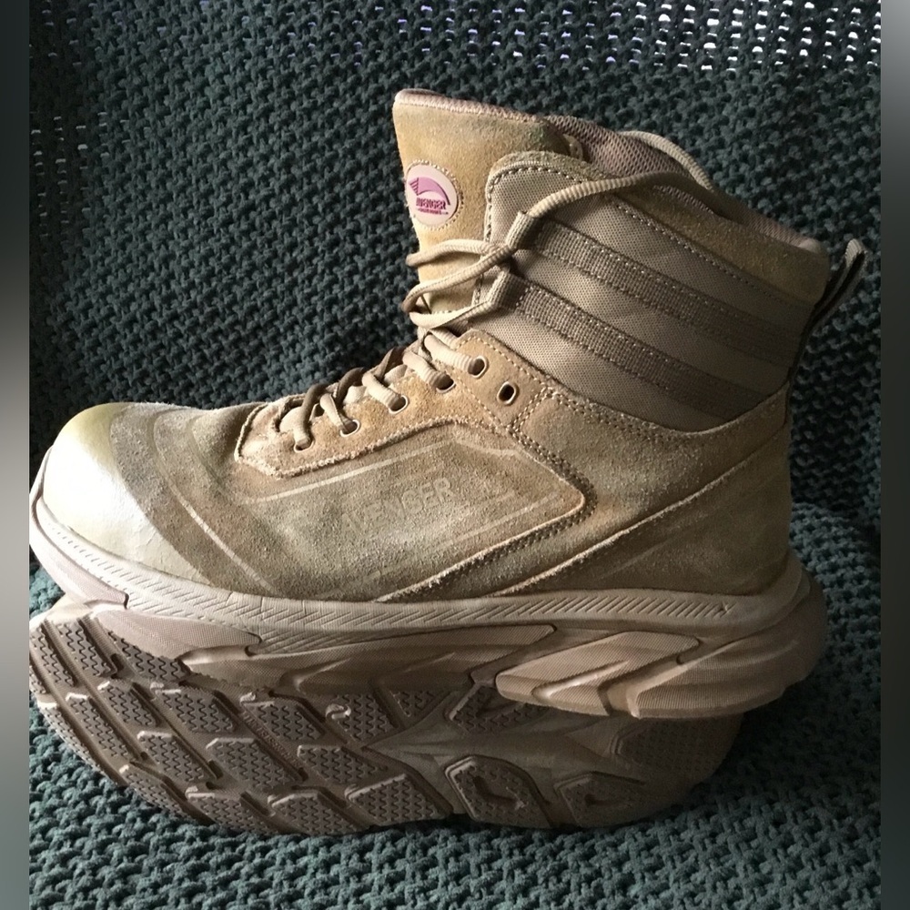 Avenger Men’s Olive/Brown Suede Work Boots, K4 Tactical, Rubber Outsole; Size 11 - Picture 6 of 11